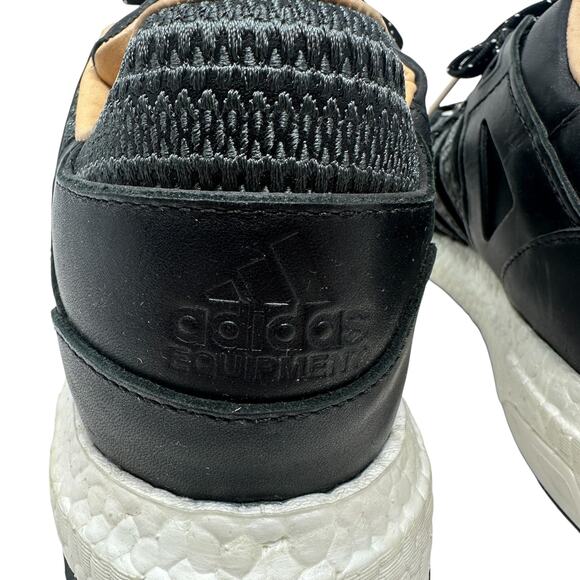 Adidas Consortium Equipment Support 93/16 x Avenue Black Leather Sneakers‎ 9.5 main image 4